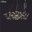Ljojo Modern Minimalist LED Pendant Light Star Sky Chandelier for Living Room Home Decor