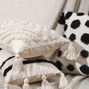 Boho Velvet Embroidery Cushion Cover by Ljojo