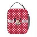 Ljojo Minnie Mouse Insulated Lunch Bag for Girls - Cute School Picnic Food Storage