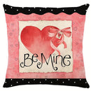 Ljojo Little Angel Love Arrow Pillowcase: Home Room Sofa Cushion Cover Gift