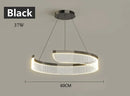 Ljojo Minimalist Circular Chandelier Pendant Lamp for Minimalist Living and Dining Rooms