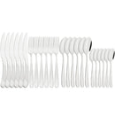 Ljojo 24Pcs Luxury Silverware Set for Elegant Dining