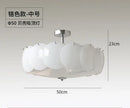 French Style Glass Pendant Lights Cream | Stylish Home Decoration for Bedroom & Kitchen by Ljojo