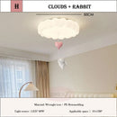 LED Cloud Bubble Ball Chandelier for Living Room Decor by Ljojo