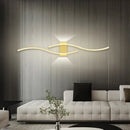 Ljojo LED Strip Wall Sconce Remote Control Bedroom Living Room Home Decor