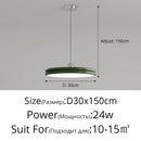 Modern Chandeliers Flat Pendant Lamp For Living Room Kitchen Dining Office by Ljojo