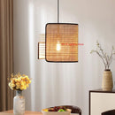 Japanese Wabi Sabi Style Chandelier | Retro Industrial Bedroom Light | Ljojo Indoor Lighting