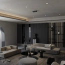 Ljojo 36W LED Surface Mounted Anti-glare Ceiling Light for Foyer and Living Room