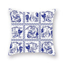 Geometric Mandala Flower Print Pillowcase for Home Decor by Ljojo