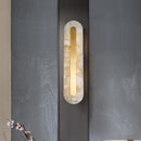 Ljojo Marble Wall Lamp Luxury Art Hotel Copper Bedside Indoor Lighting