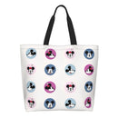 Ljojo Mickey Mouse Head Shoulder Bag - Large Capacity Stylish Women's Shopping Bag