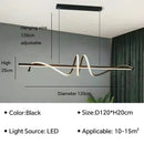 LED Pendant Lamp Modern Chandelier Indoor Home Decor Lighting Fixture by Ljojo