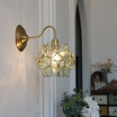 LED Wall Light Fixture Pink Glass Bar Restaurant Bedroom Lamp Sconce by Ljojo