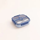 Ljojo 3 Compartment Microwavable Lunch Box Container