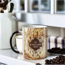 Ljojo Marauder Map Color Changing Cup Mug - Magic Heat Sensitive Tea Coffee Gift