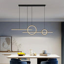 Ljojo Long LED Pendant Light for Dining and Living Room Decor