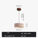 LED Pendant Light: Yellow Cave Stone Wabi Sabi Style Bedside Retro Cream Fixture by Ljojo