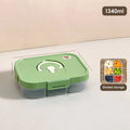 Ljojo Refrigerator Fresh-keeping Box 3/4/6 Grids Onion Garlic Pepper Storage Organizer