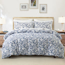Leaf Plant Duvet Set, Boho Quilt Cover, Home Bedding by Ljojo
