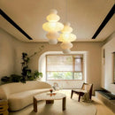 Ljojo Paper Pendant Lamp Chandelier Floor Light Art Decor E27 Bulb Living Room Style