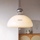 Ljojo LED Glass Chandelier for Bedroom Dining Room Table Lighting Fixture