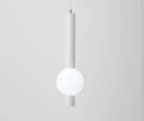 Ljojo Modern Minimalist LED Bedside Chandelier | Creative Light Luxury Hanging Wire Bedroom Decor