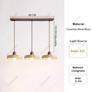 Travertine Stone Hanging Light for Kitchen Island Pendant Lamp LED Fixture by Ljojo