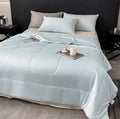Ljojo Lightweight Cooling Comforter: Soft Smooth Air Condition Blanket for Summer