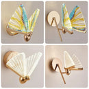 LED Wall Lamp Modern Creative Nordic Butterfly Wall Light by Ljojo