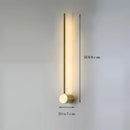 Nordic Long Line Led Wall Lamp Modern Minimalist Home Decoration by Ljojo
