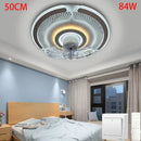 Modern Living Room LED Ceiling Fan Light by Ljojo - Indoor Lighting, Dining Room, Bedroom Decor