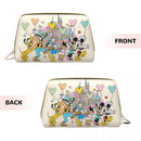 Ljojo Minnie Mouse Cartoon Cosmetic Bag Large Capacity Toiletry Case