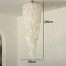 Crystal Chandelier Stair Pendant Lamp Living Room Interior Lighting by Ljojo