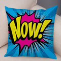 Ljojo Letters Print POP ART Pillowcase - Home Decor Cushion Cover