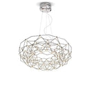80cm Modern Nordic Pendant Light Stainless Steel for Creative Bedroom Atmosphere by Ljojo