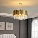 Ljojo Luxury Crystal Ceiling Chandelier: Elegant Nordic LED Pendant Light for Home Decor