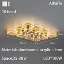 Modern Designer Luxury Hanging Ceiling Lamps for Living Room by Ljojo - Home Decoration Luminaires Decor