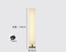 LED Floor Lamp Modern Living Room Decor Ljojo Home Lighting Wood Fabric Stand