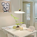 Ljojo Medieval Restaurant Pendant Light: Modern Nordic M Bean Flying Saucer Suspension Lamp