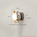 Ljojo Marble LED Wall Light for Indoor Lighting in Wabi Sabi Style
