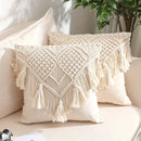 Boho Tassel Cushion Cover 45x45cm for Sofa, Nordic Style Home Decor by Ljojo