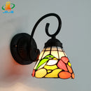 American Bird Tiffany Style Glass Wall Lamp for Bedroom & Dining Room Decor by Ljojo