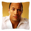 Dwayne Johnson Rock Face Cushion Cover for Sofa by Ljojo - Home Decor Pillowcase