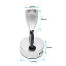 Ljojo 12V LED Reading Light with USB Charger for Camper Van Trailer Bed