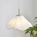 Nordic Fabric Led Chandelier Modern White E27 Pendant Lights - Ljojo