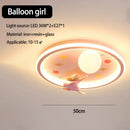 Astronaut LED Ceiling Light Space Children's Room Lamp Boy Bedroom Decor Ljojo