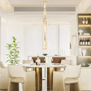 Ljojo LED Pendant Light Chandeliers Modern Staircase Hanging Lamp for Living Room