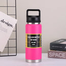 Ljojo 304 Stainless Steel Thermos Bottle, Portable Hot Cold Drinking Water Bottle for Outdoor Activities